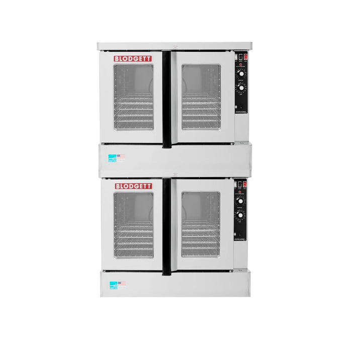 Blodgett - Zephaire Bakery Depth Double Full Size Electric Convection Oven - 22kW, 208v/3ph | ZEPH-200-E DBL