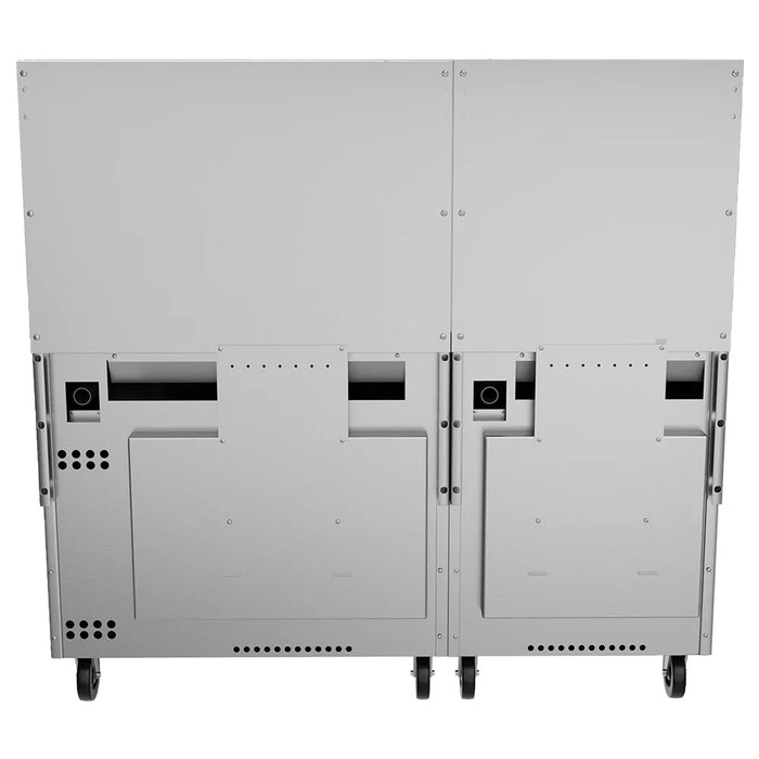 Vulcan 60SS-10B 60" 10 Burner Gas Range w/ (2) Standard Ovens, 60SS-10BN | 60SS-10BP