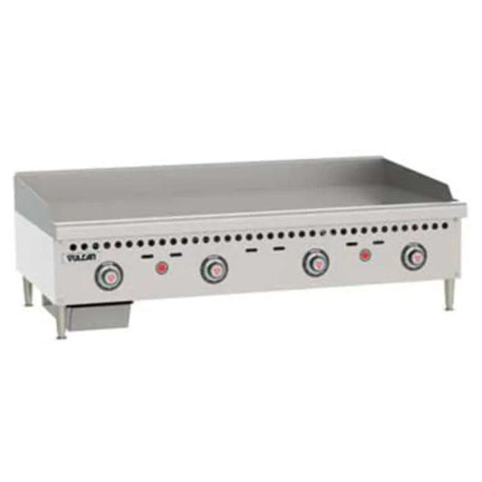 Vulcan VCRG48-T 48" Gas Griddle w/ Thermostatic Controls - 1" Steel Plate, Convertible