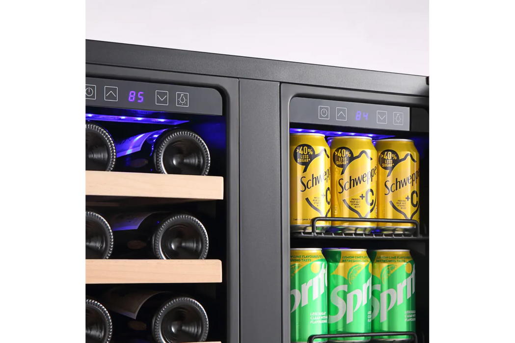 Empava- 24" Dual Zone Wine and Beer Fridge Beverage Cooler | EMPV-BR03D