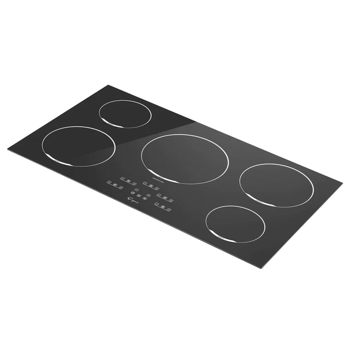 Empava- 36 Inch 5 Elements Black Induction Cooktop | EMPV-36EC01