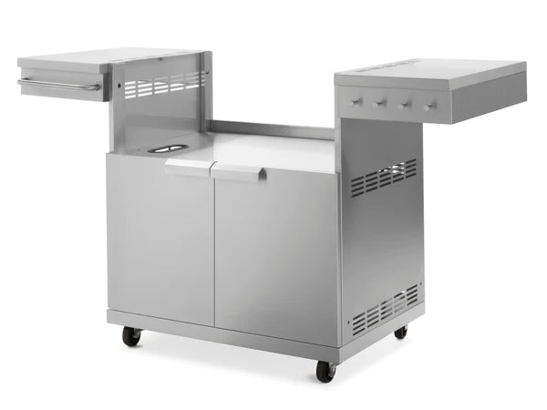 NewAge- Outdoor Kitchen Classic Grill Cart, Stainless Steel