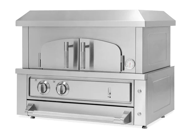 NewAge- Gas Powered Platinum Countertop Pizza Oven, 33 in.