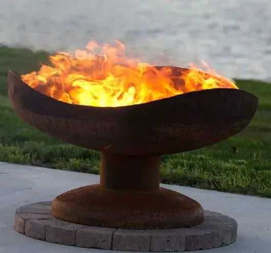 The Fire Pit Gallery-Sand Dune Firebowl – Fire Pit (Pedestal Base) | 7010003-36P