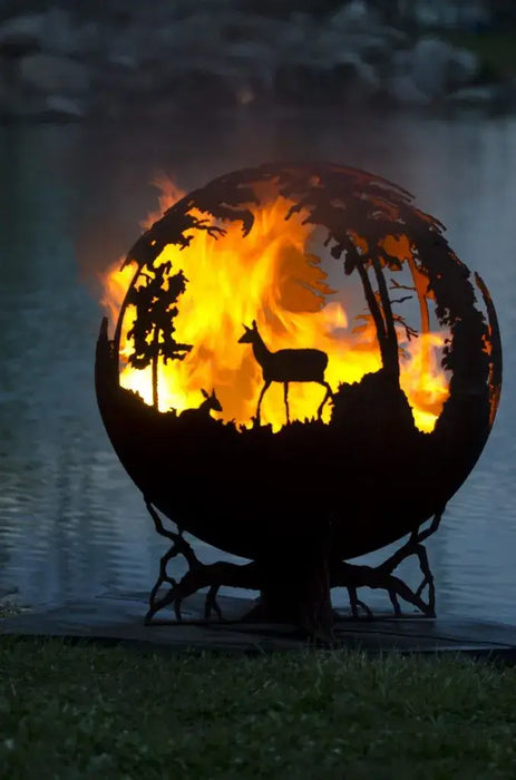 The Fire Pit Gallery- Up North Fire Pit Sphere | 7010011-37D/F