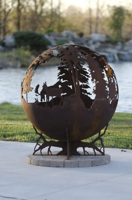 The Fire Pit Gallery- Up North Fire Pit Sphere | 7010011-37D/F