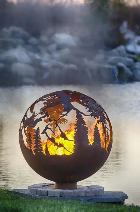 The Fire Pit Gallery- 37 " Fire Pit Sphere | High Mountain