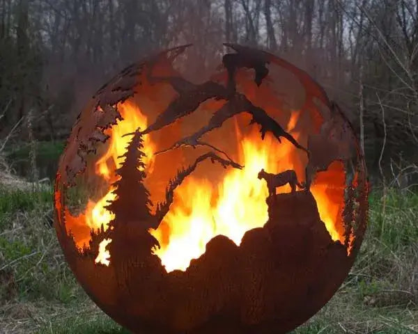 The Fire Pit Gallery- 37 " Fire Pit Sphere | High Mountain
