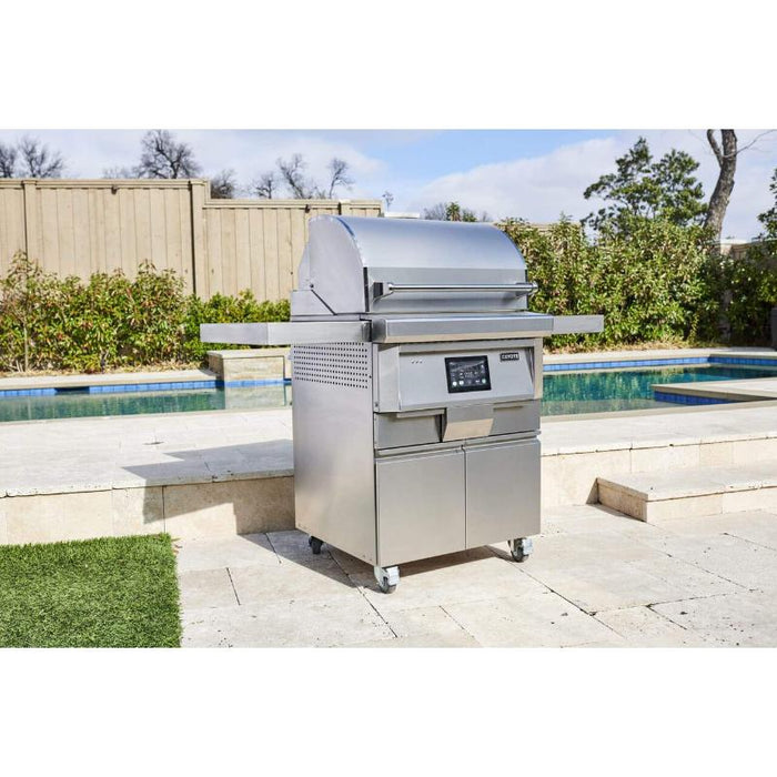 Coyote 28" Pellet Grill on Cart | C1P28-FS