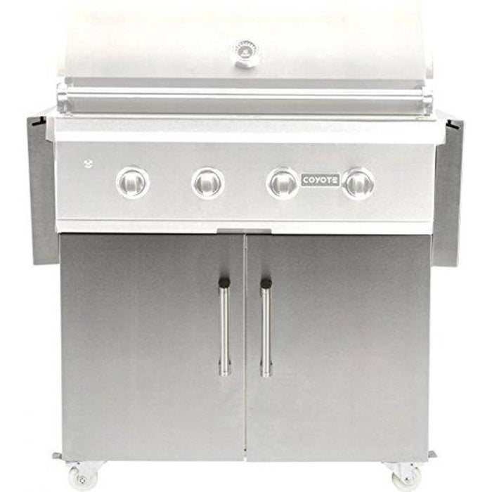 Coyote 36" Stainless Steel Grill Cart | C1S36CT