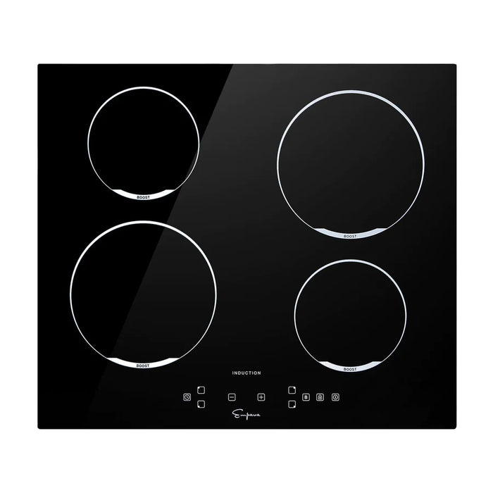 Empava- 2 Piece Kitchen Appliances Packages w/ 24" Induction Cooktop & 30" Range Hood | EMPV-24EC03 & EMPV-30RH05