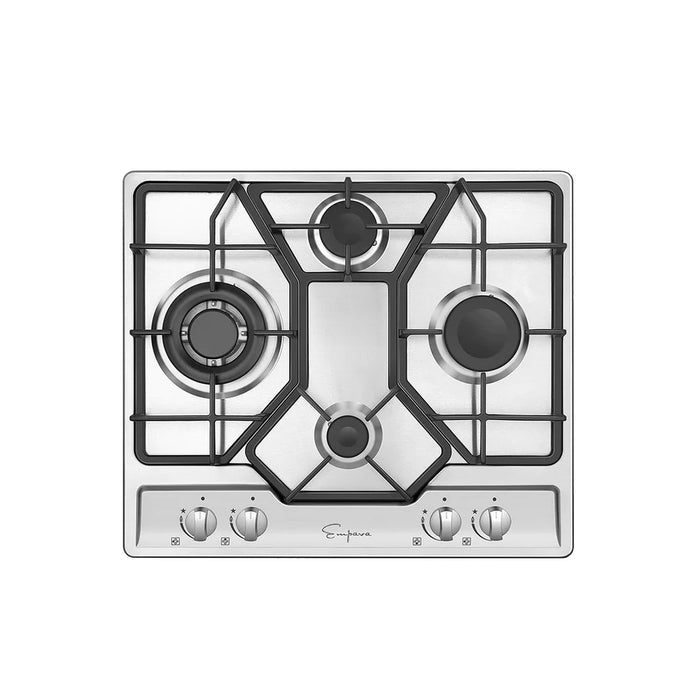 Empava- 3 Pcs Kitchen Bundle Including 24" Electric Oven & 24" Gas Cooktop & 30" Range Hood | EMPV-24WOC17 & EMPV-24GC4B67A & EMPV-30RH11