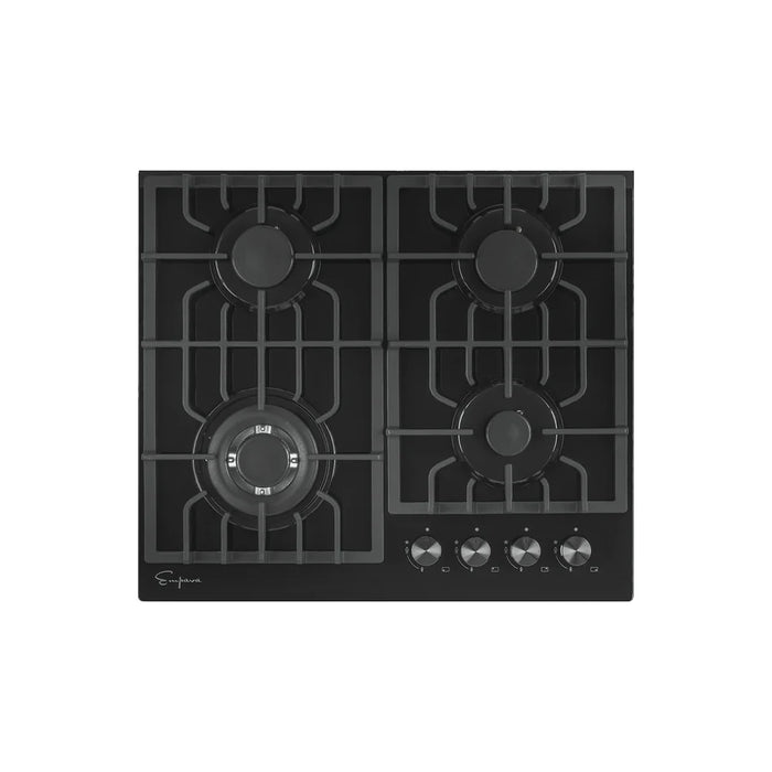 Empava- 4 Pcs Kitchen Bundle Including 24" Electric Oven & 24" Gas Cooktop & 30" Range Hood & Wine Cooler | EMPV-24WOC17 & EMPV-24GC28 & EMPV-30RH01 & EMPV-WC02D