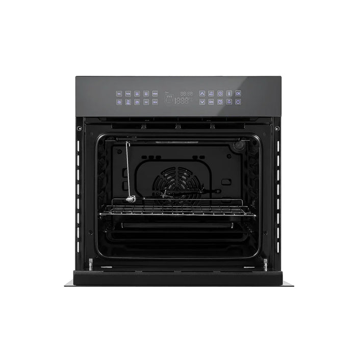 Empava- 4 Pcs Kitchen Bundle Including 24" Electric Oven & 24" Gas Cooktop & 30" Range Hood & Wine Cooler | EMPV-24WOC17 & EMPV-24GC28 & EMPV-30RH01 & EMPV-WC02D