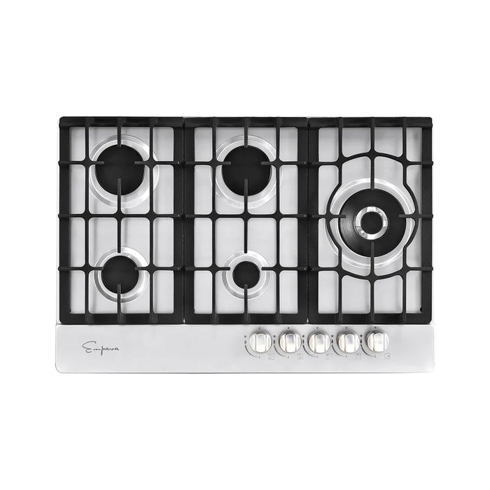 Empava- 3 Pcs Kitchen Bundle Including 30" Electric Oven & 30" Gas Cooktop & 30" Range Hood | EMPV-30GC38 & EMPV-30WO04 & EMPV-30RH05