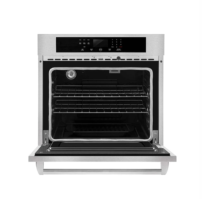 Empava- 4 Pcs Kitchen Bundle Including 30" Gas Oven & 36" Gas Cooktop & 36" Range Hood & Wine Cooler | EMPV-30WO03 & EMPV-36GC24 & EMPV-36RH14 & EMPV-WC08D