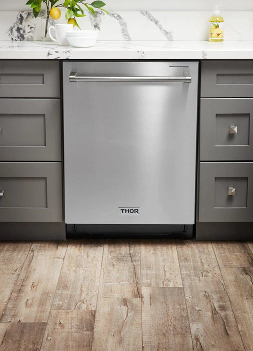 Thor Kitchen 24 inch. Stainless Steel Dishwasher - Energy Star | HDW2401SS