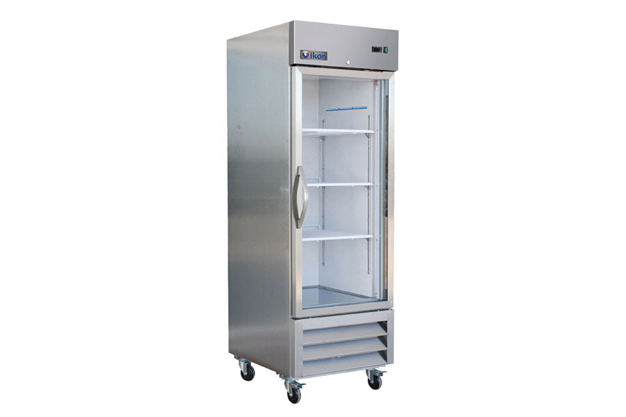 IKON- Single Glass Door Bottom Mount Refrigerator | IB27RG