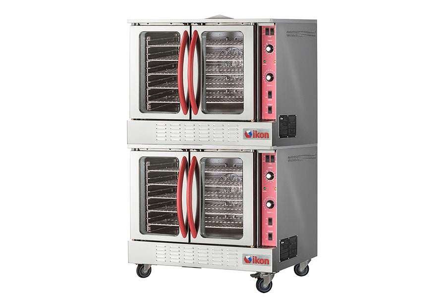 IKON- Double Deck Full Size Electric Convection Oven, Standard Depth | IECO-2