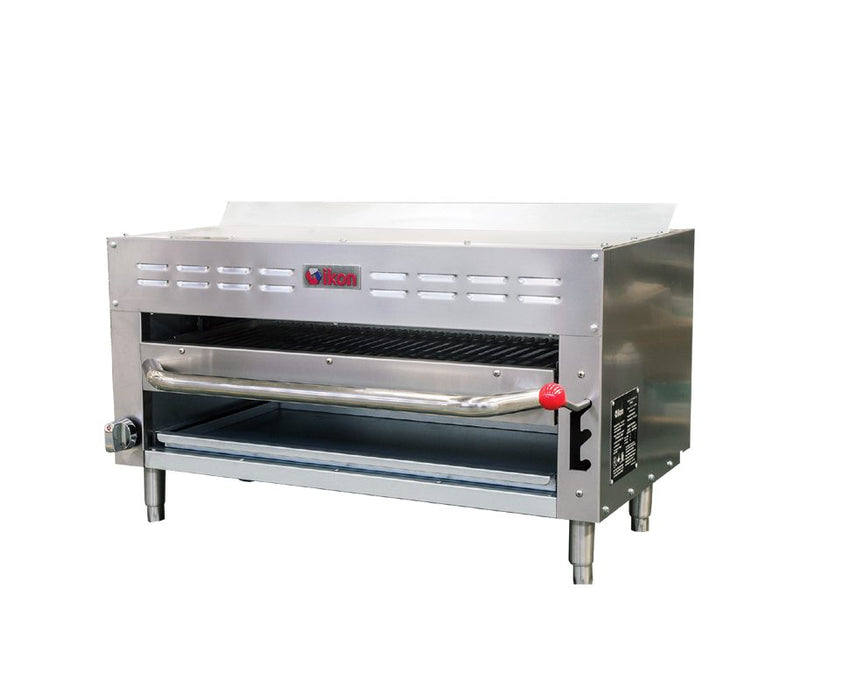 IKON- Countertop Gas Salamander Broiler, 35K BTU Infrared Burner, 36" W x 24.7" D | ISB-36