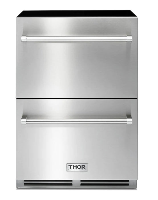 Thor Kitchen 24" 5.4 cu. ft. Indoor or Outdoor Refrigerator Drawer | TRF24U