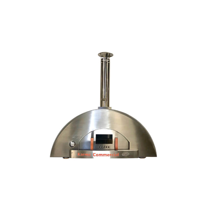 WPPO- Karma 55-Inch Stainless Steel Commercial Wood Fired Pizza Oven | WKK-04COM