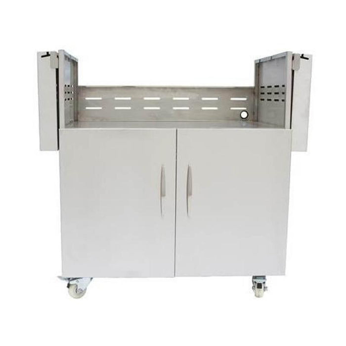 Coyote 36" Stainless Steel Charcoal Grill Cart | C1CH36CT