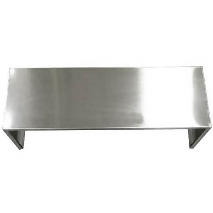 Bull Grills- Stainless Steel 42x15x12-Inch Single Duct Cover | 66113