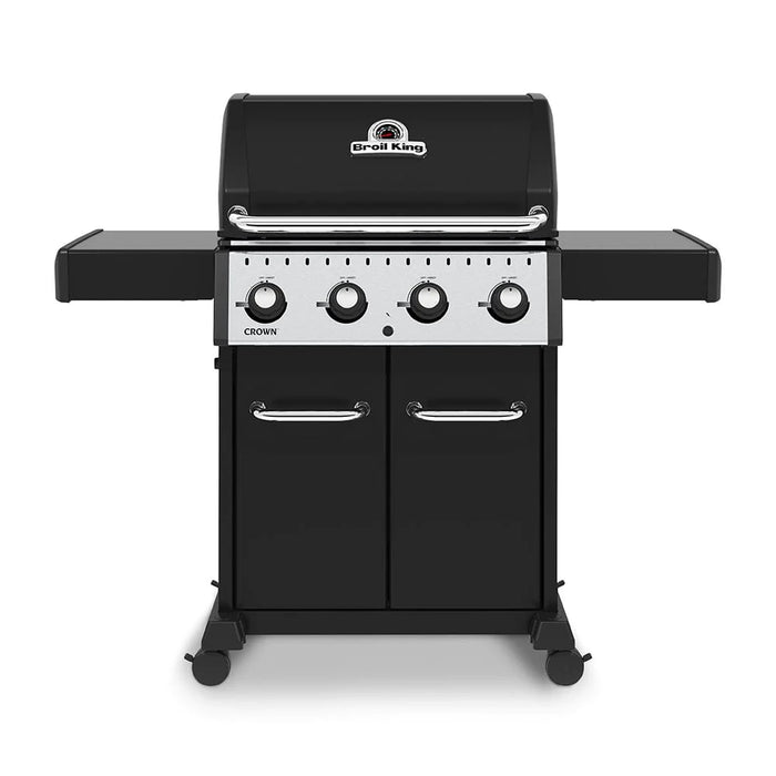 Broil King Crown™ Gas Grill w/ 4 Stainless Steel Dual-Tube Burners 420