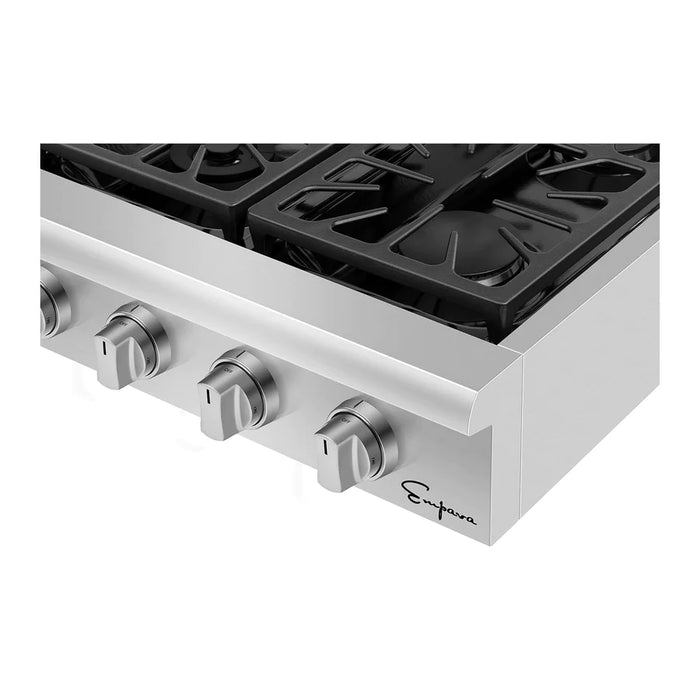 Empava- Pro-style 36 In. Slide-in Gas Cooktops | EMPV-36GC31