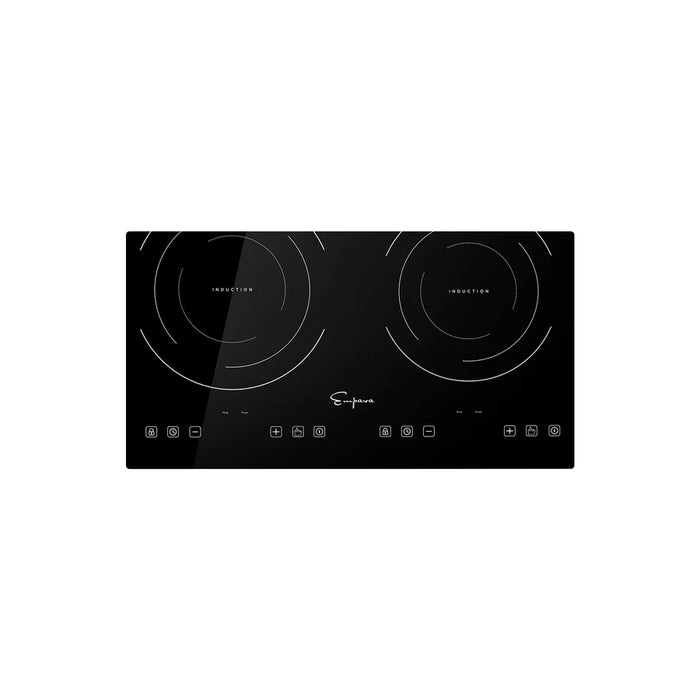 Empava- 12 In. Induction Cooktop with 2 Burners | EMPV-IDC12B2