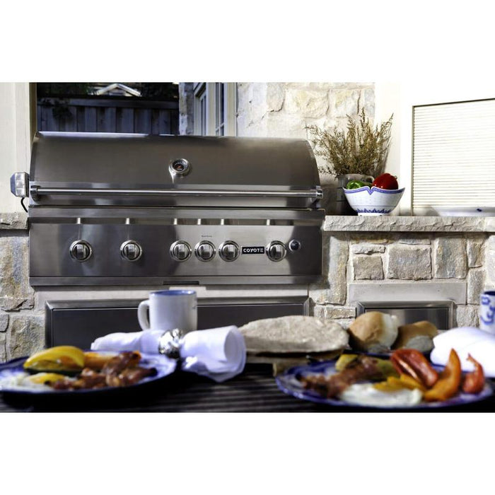 Coyote S-Series 42" Rapid Sear Built In Gas Grill | C2SL42