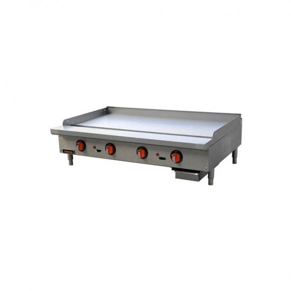 Sierra- 48" Countertop Electric Griddle with Thermostatic Controls | SRTG-48E