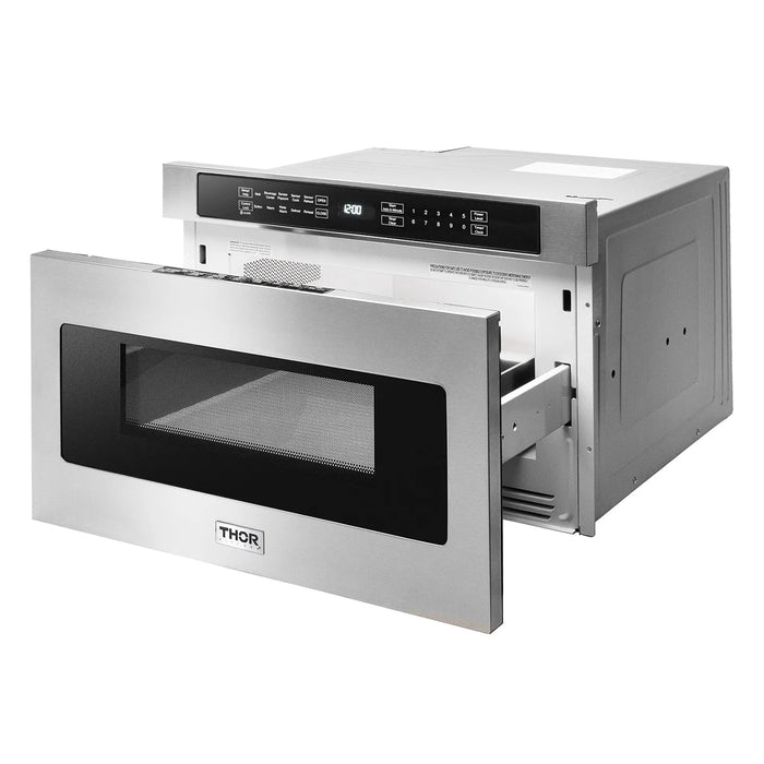 Thor Kitchen 24" 1.2 Cu. Ft. Microwave Drawer In Stainless Steel | TMD2401